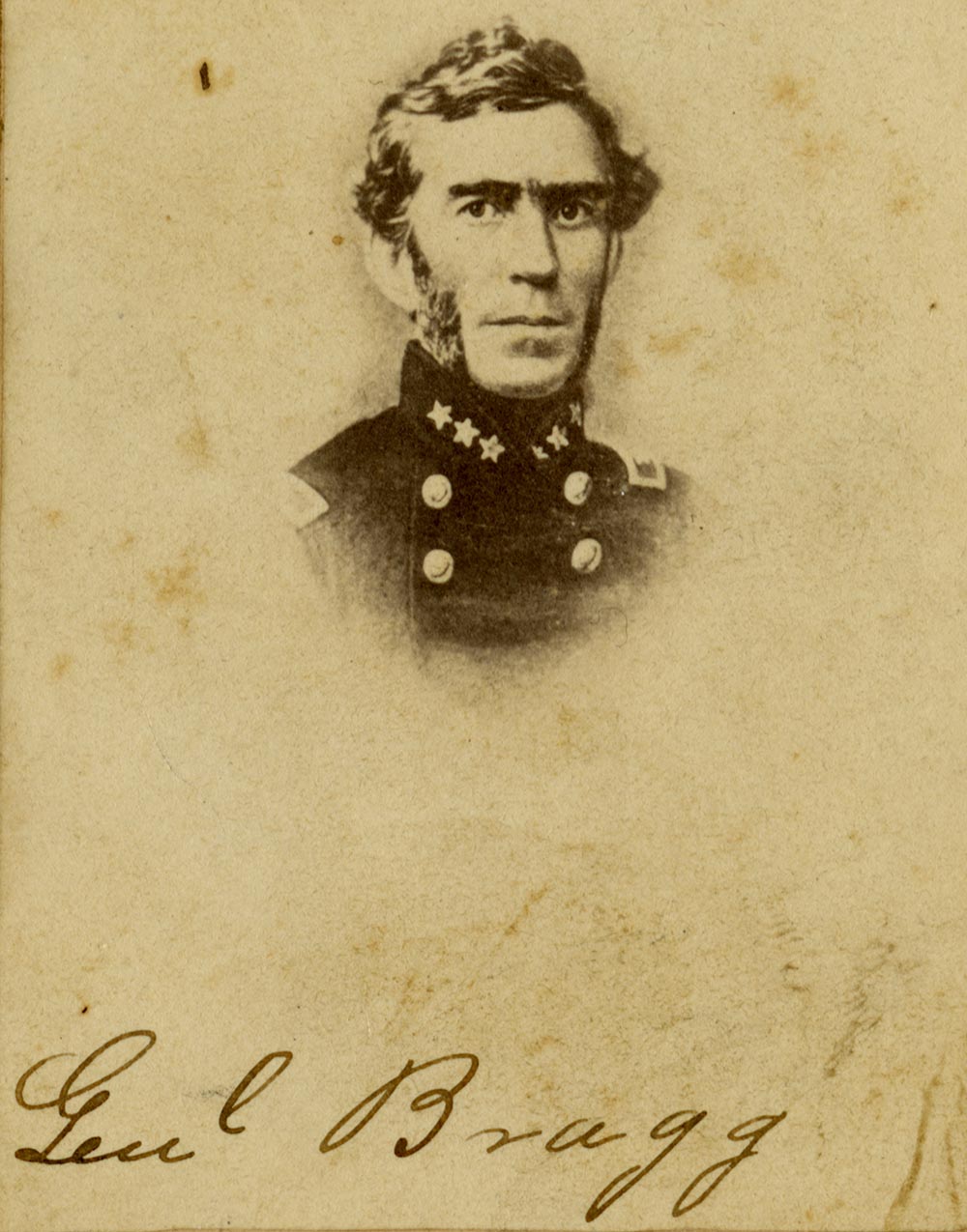 Confederate General Braxton Bragg