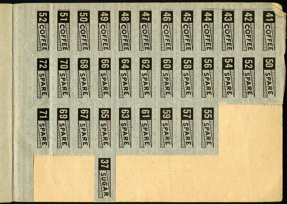 War ration book issued to Margaret D. Avery in Nashville pg2