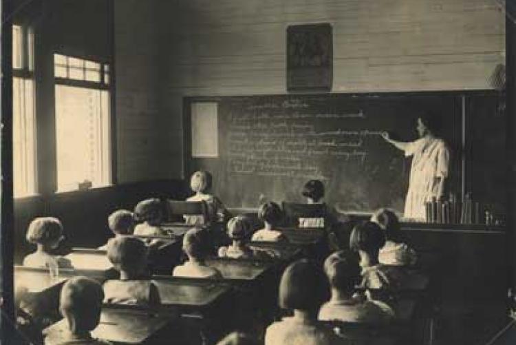 Rutherford County classroom, 1886