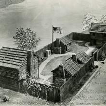 Bluff Station in Nashville, later known as Fort Nashborough