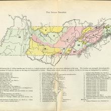 Map of Indian Treaties, 1770–1835